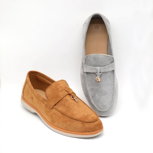 حذاء كاجوال رجالي جلد شامواه