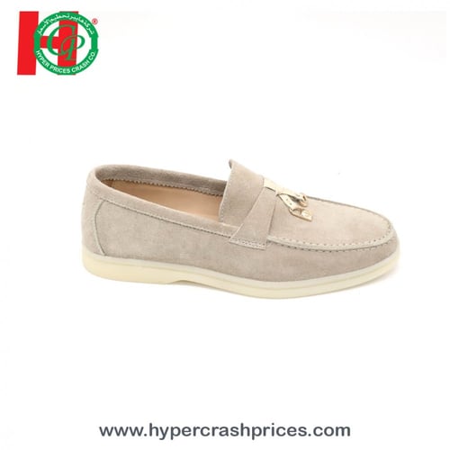 جزمة نسائي فلورا جلد شامواه صناعة ايطالية