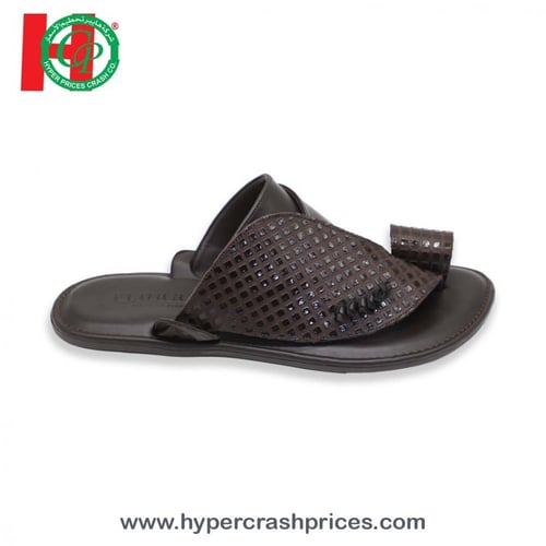 حذاء شرقي فلورا ايطالي جلد طبيعي منقوش