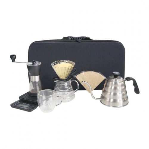 تراست برو طقم قهوة محمول للاستخدام v60 الخارجي SMC...