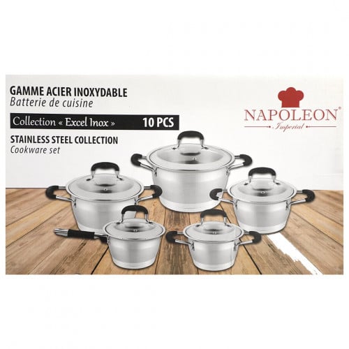 قدور استيل 10ق