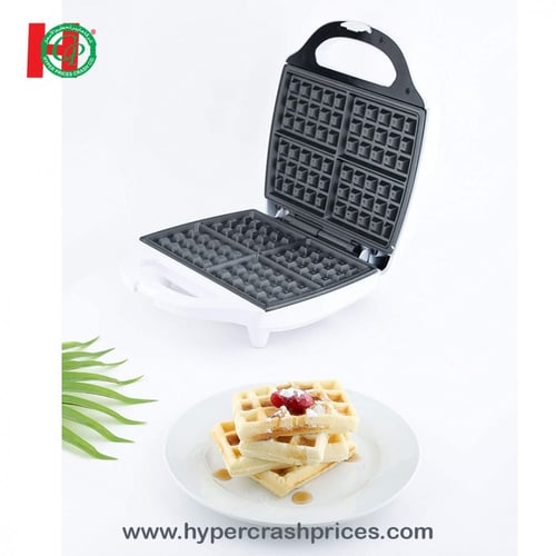 جانو ماكينة صنع الوافل الكهربائية أبيض/ أسود من ال...