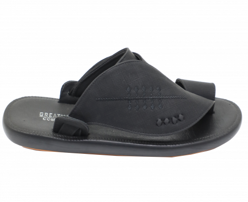 حذاء شرقي رجالي مطرز مع اصبع