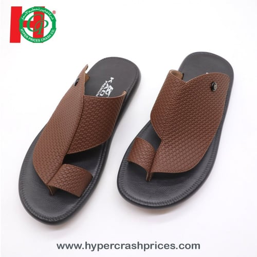 صندل رجالي شرقي جلد محبب خشن الملمس