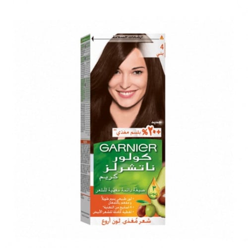 صبغة الشعر كولور ناتشورالز من غارنييه - 4 بني