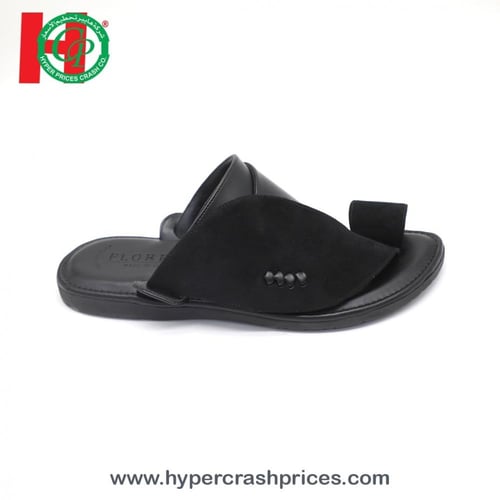 حذاء رجالي فلورا ايطالي سادة تصميم شرقي جلد طبيعي