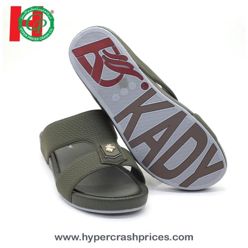 صندل طبـي خليجي رجالي بدون اصبع مزين بابزيم