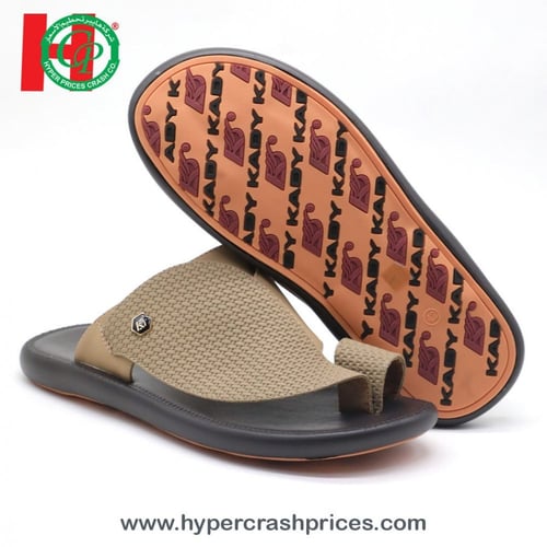 صندل رجالي شرقي جلد محبب خشن الملمس