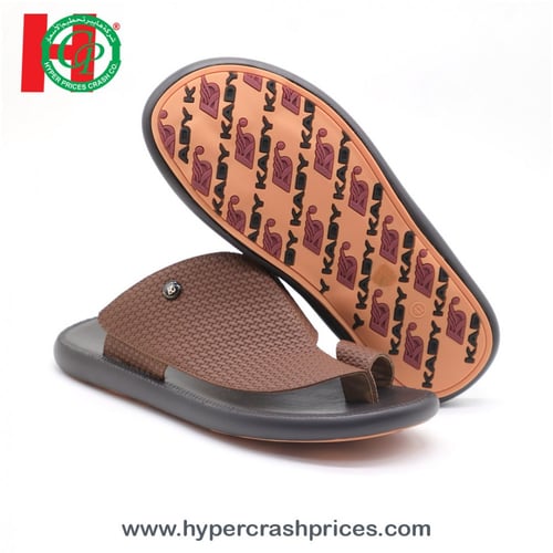 صندل رجالي شرقي جلد محبب خشن الملمس