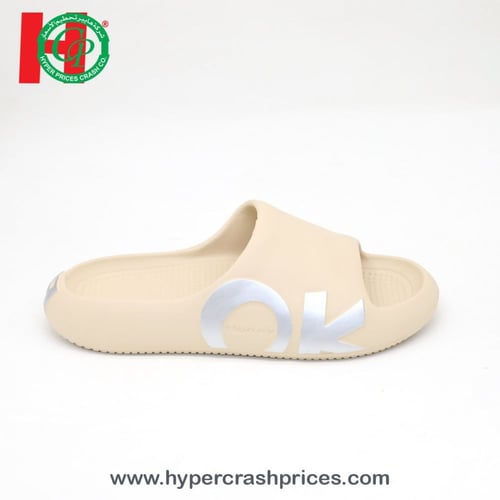 شبشب رجالي بكتابة OK للبحر والاستحمام