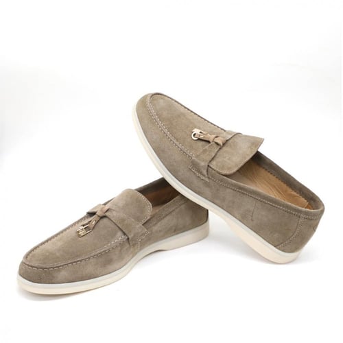 حذاء رسمي رجالي شامواه جلد طبيعي الاصلي