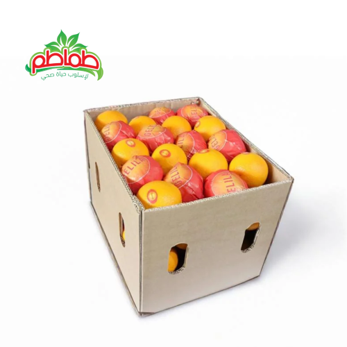 برتقال ابو صرة للأكل كرتون 7.5 كيلو