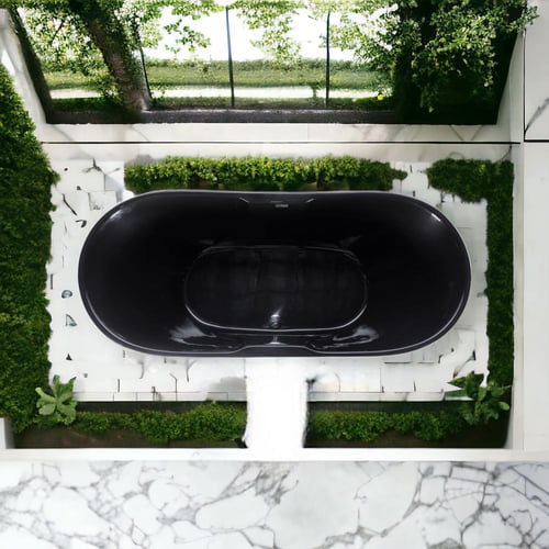 بانيو رهف 170/75 اسود كامل