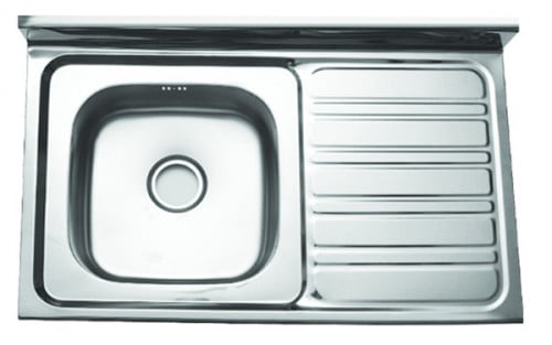 مجلى كوري 90/60 حوض واحد يمين /يسار