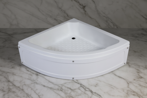 شاور مقاس 90X90 زاوية عميق أبيض