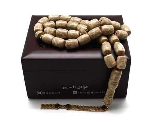 قوافل سبحة من الكهرمان بولندي طبيعي قديم مضغوط Nam...