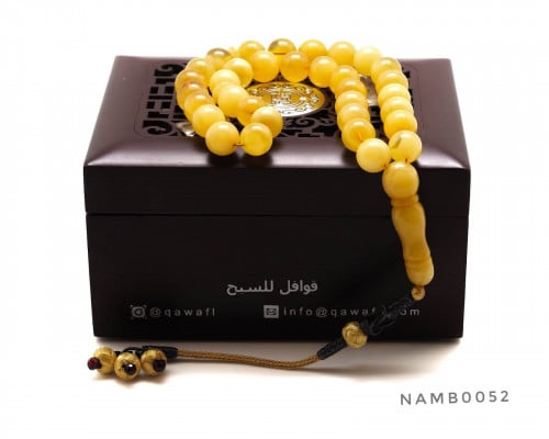 قوافل سبحة كهرمان روسي كلينكراد طبيعي Namb0052