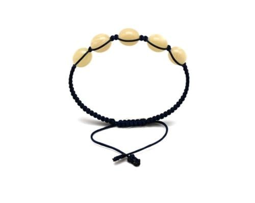سوار من حبات كهرمان بلطيقي طبيعي Bra0009