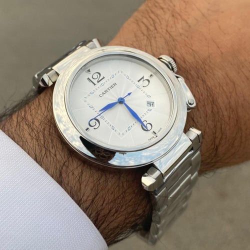 ساعة باشا بطاريه مقاس 40mm