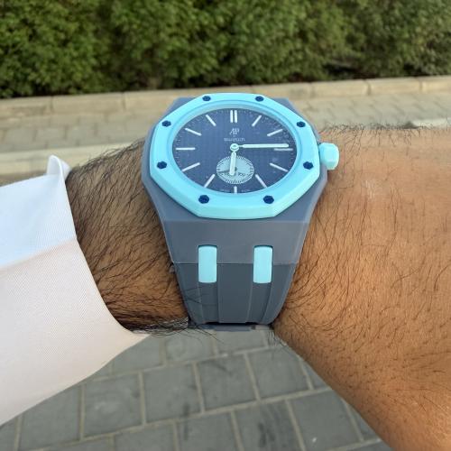 ساعة audemars and swatch royal Pop