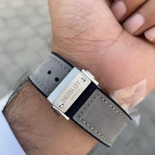 Hublot ساعه كلاسك النيكل