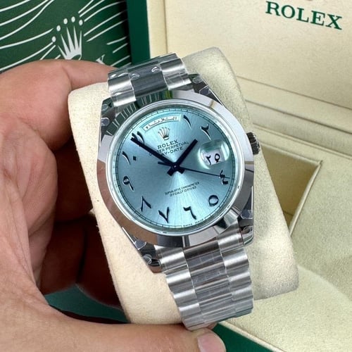 ساعة رولكس داي ديت ارقام هنديه ماستر