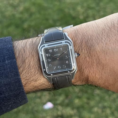 ساعة كارتيه سانتوس دومونت ماستر كوالتي