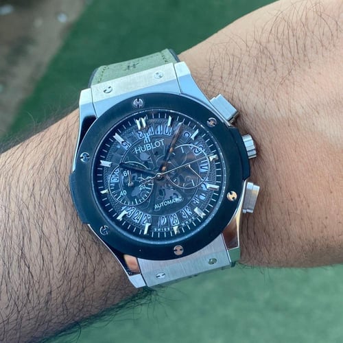 ساعة هوبلو Hublot classic green