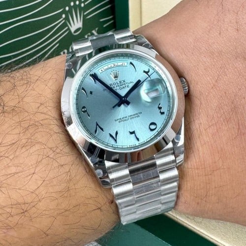 ساعة رولكس داي ديت ارقام هنديه ماستر