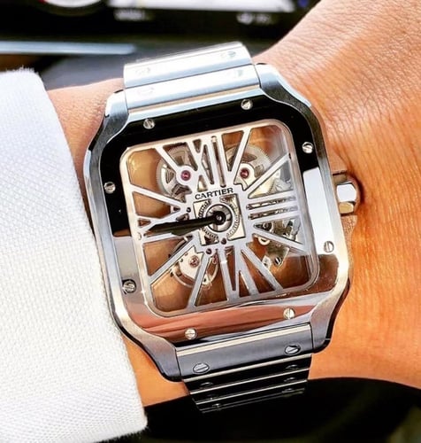 ساعة كارتير سنتوس Skeleton