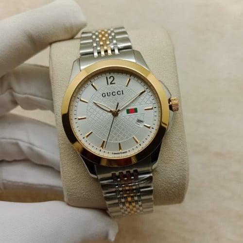 ساعة قوتشي رجالي وسط