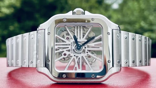 ساعة كارتير سنتوس Skeleton