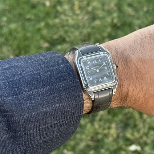 ساعة كارتيه سانتوس دومونت ماستر كوالتي