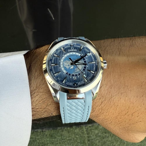 omega seamaster aqua تيفاني