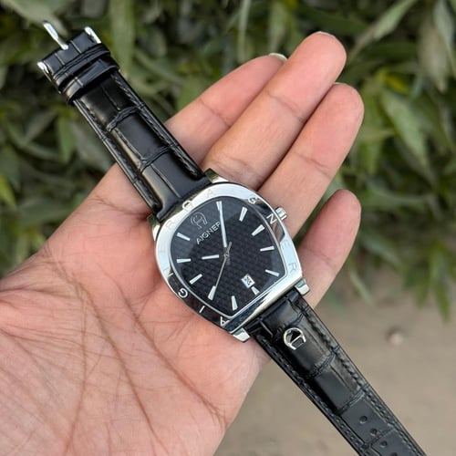 ساعة اقنر كلاسك اسود