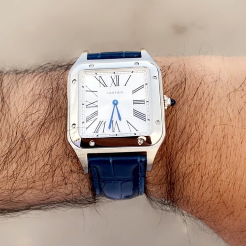 ساعة كارتير سانتوس الجديده Cartier santos