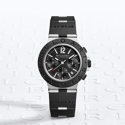 ساعة بولغري تيتانيوم الكبيره