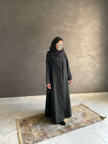 Official abaya, olive color, with a separate inner...