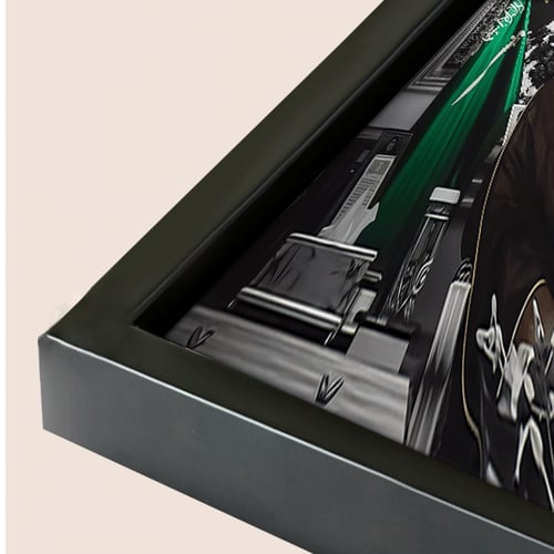 لوحة جدارية ملكية الملك عبدالعزيز و محمد بن سلمان