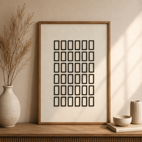 لوحة حائط مودرن للديكور مقاس 120 × 80 سم