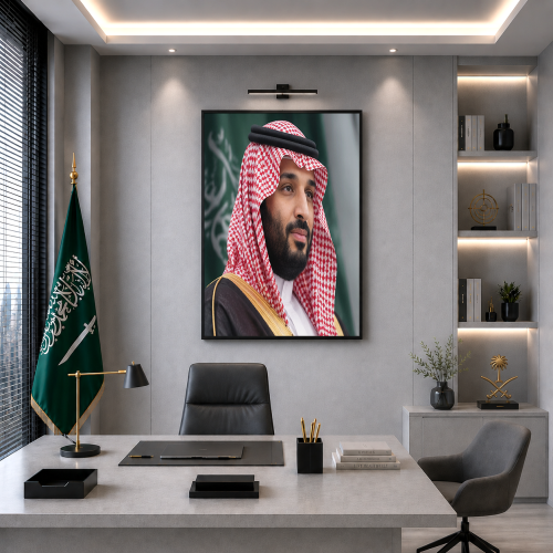 لوحة جدارية مطبوعة فنية وديكور - لوحة وليي العهد م...