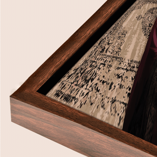 لوحة بطابع شرقي تراثي يعكس الفخامة والأصالة