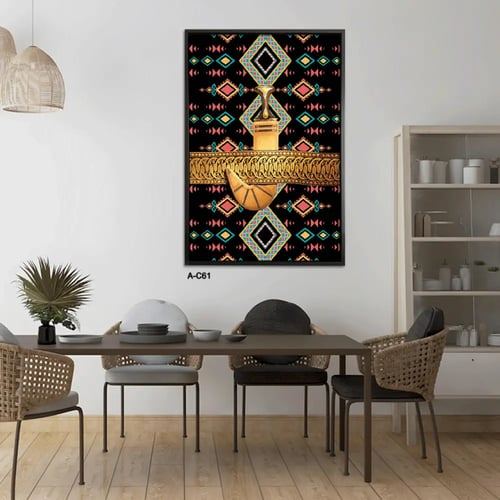 لوحة تراثية لخنجر