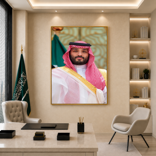 لوحة جدارية مطبوعة فنية وديكور - لوحة وليي العهد م...