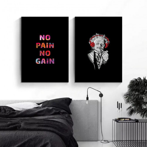 لوحتين قياس 80x60cm