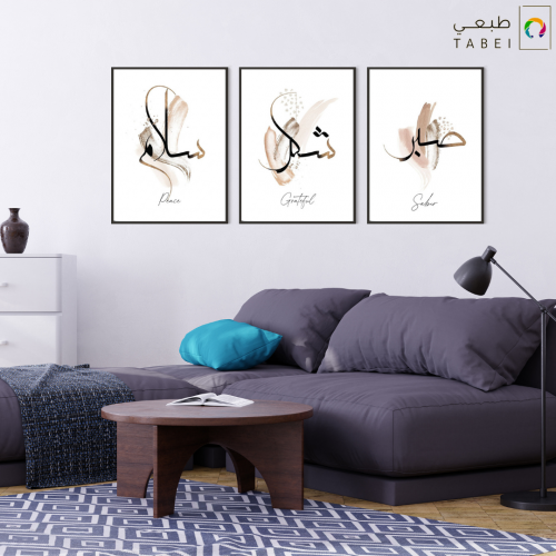 3لوحات قياس60x40cm