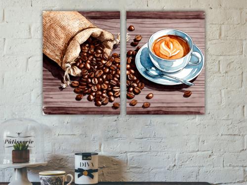 لوحة القهوة