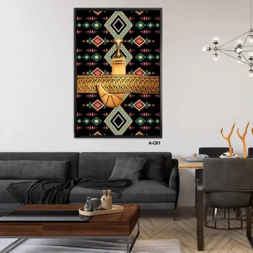 لوحة تراثية لخنجر