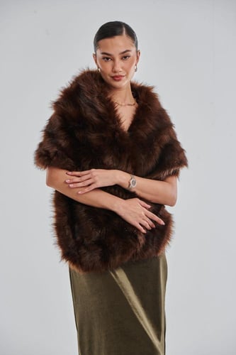 Italian fur shawl