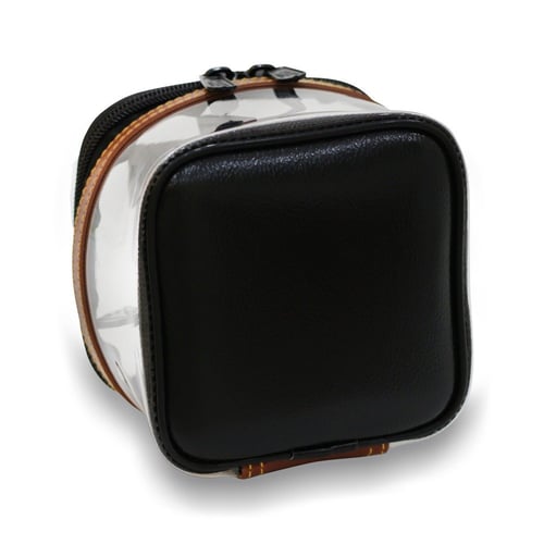 حافظة وذفة شفاف بني